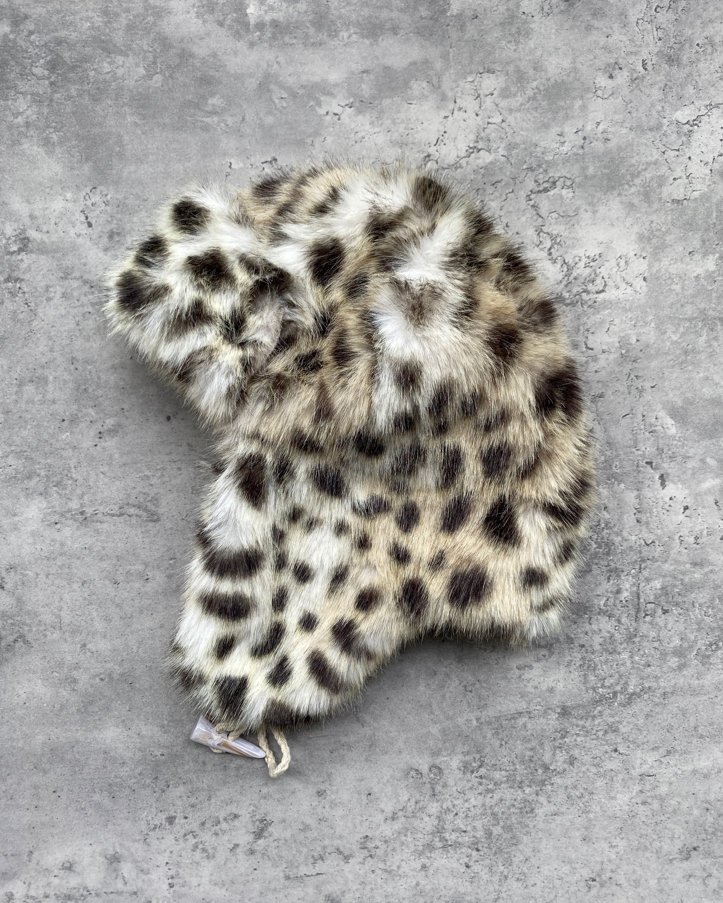 Lynx Leopard Faux Fur Plush Hat