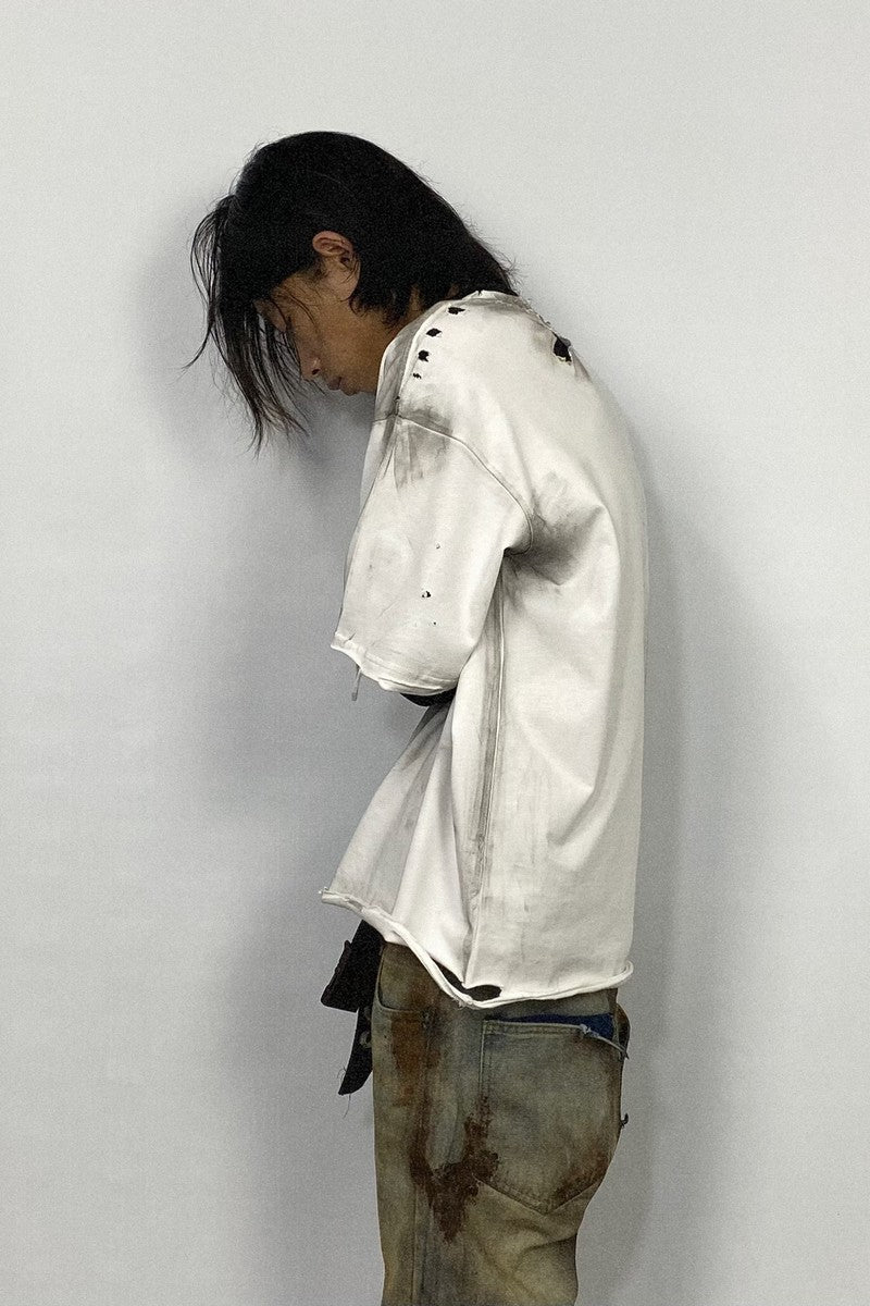 Distressed Wash Graphic Tee