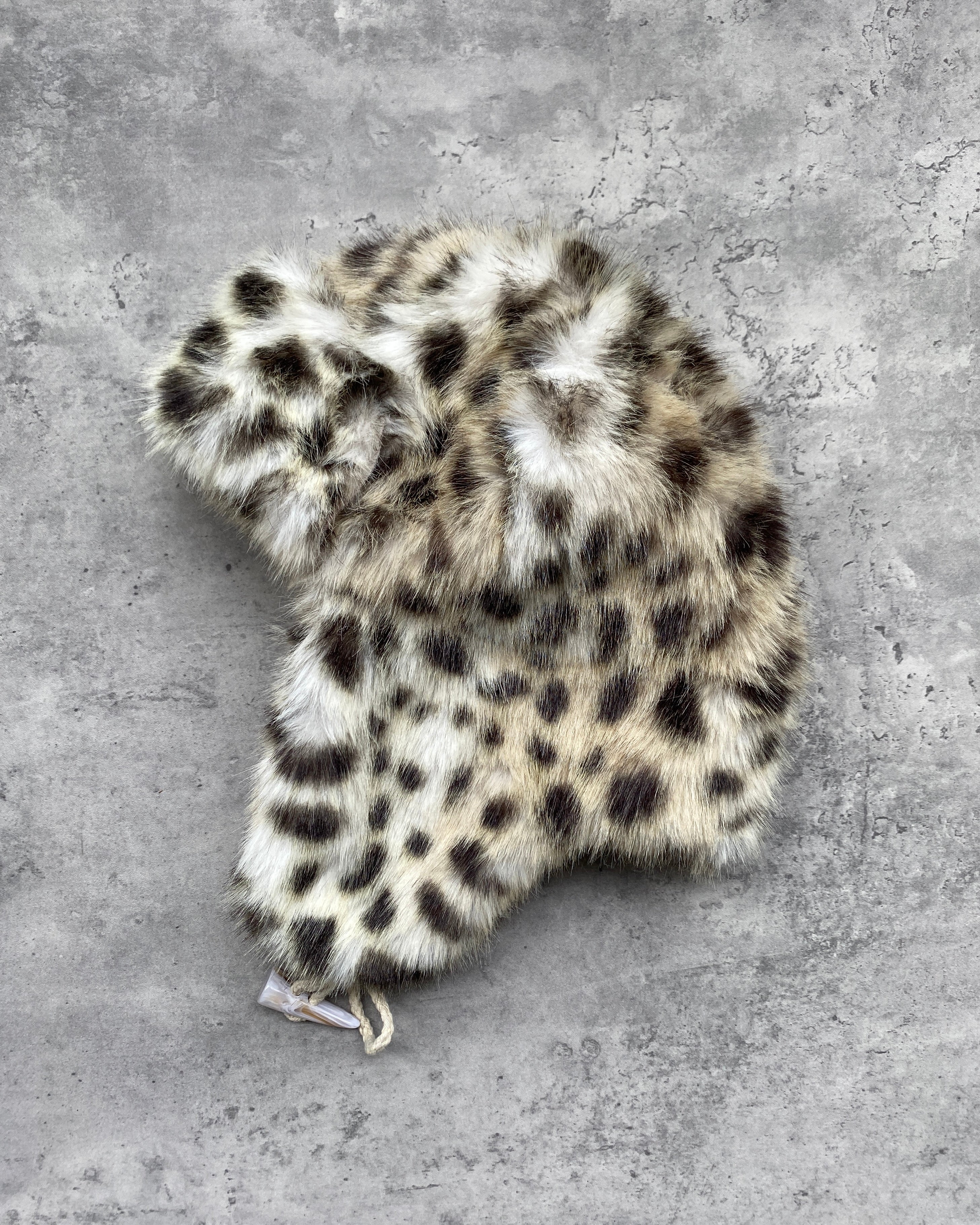 Lynx Leopard Faux Fur Plush Hat