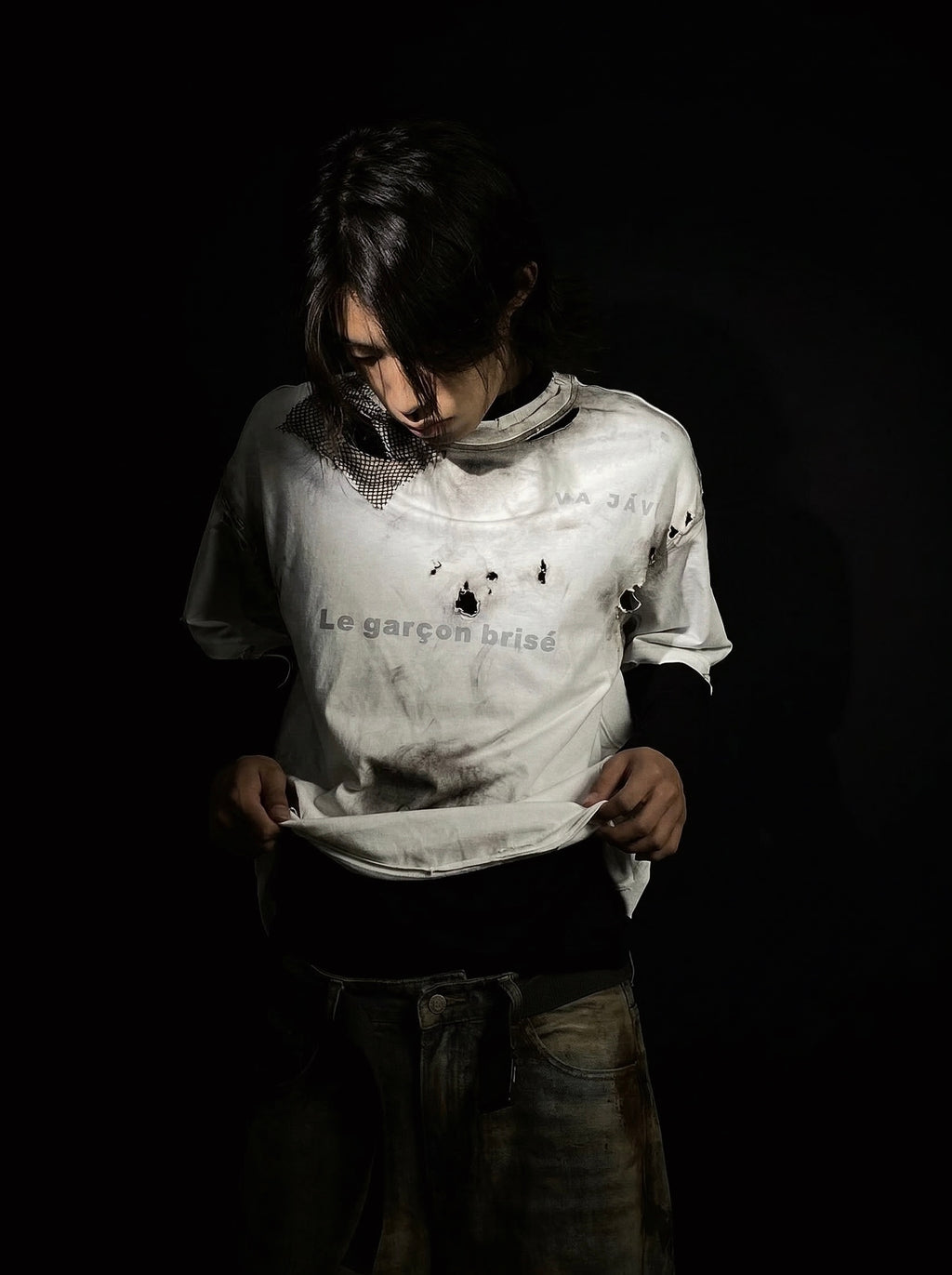 Scorched Ripped Tee