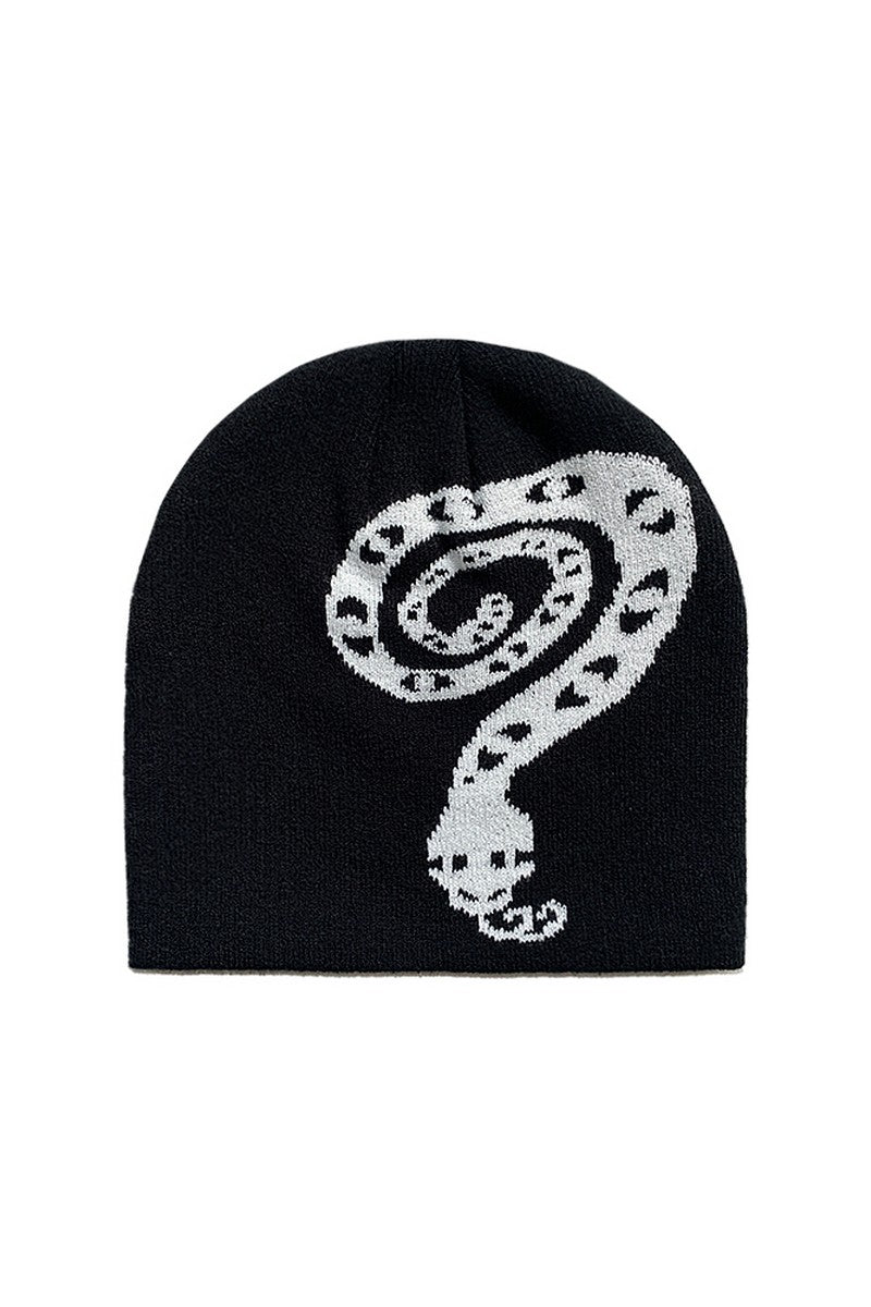 Question Mark Snake Beanie