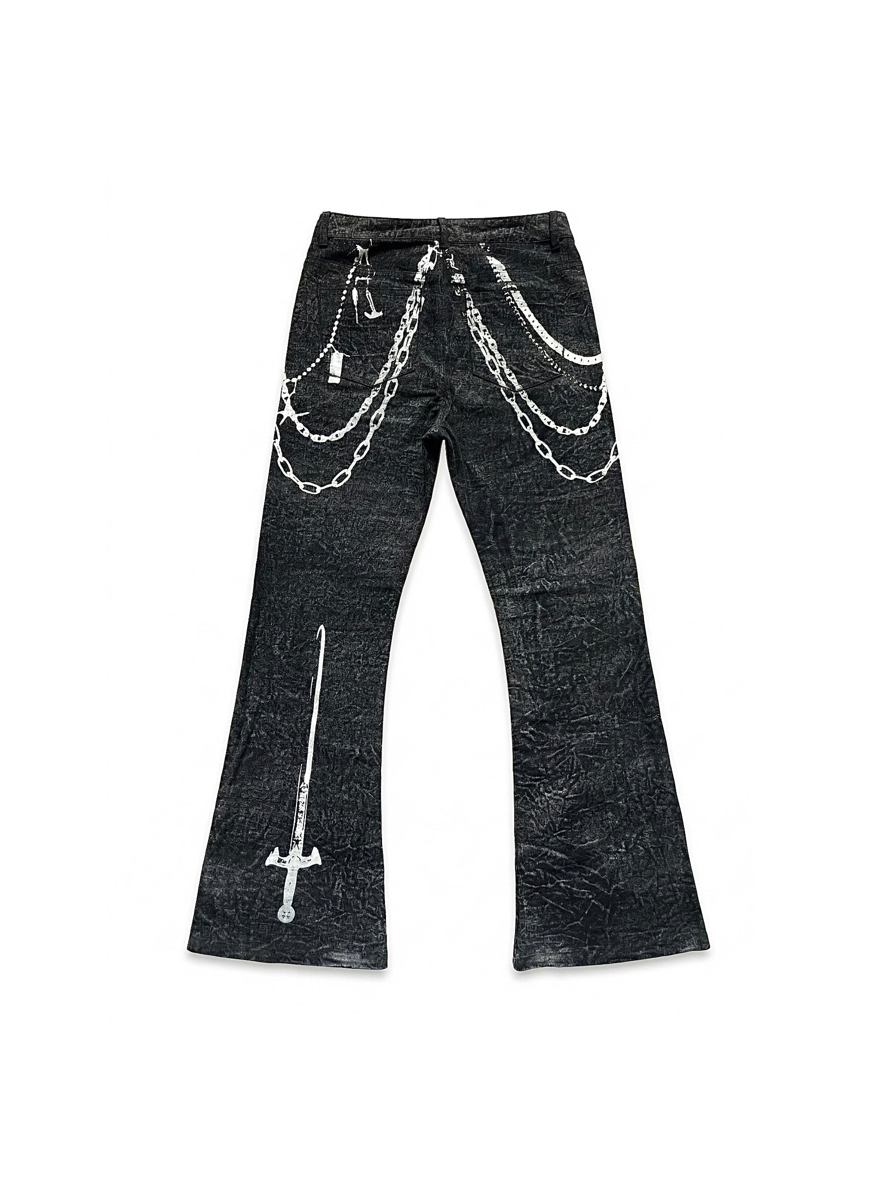 Faded Sword Chain Denim