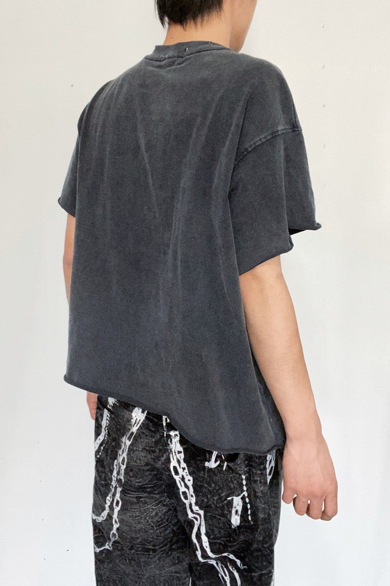 Distressed Cross Graphic Tee