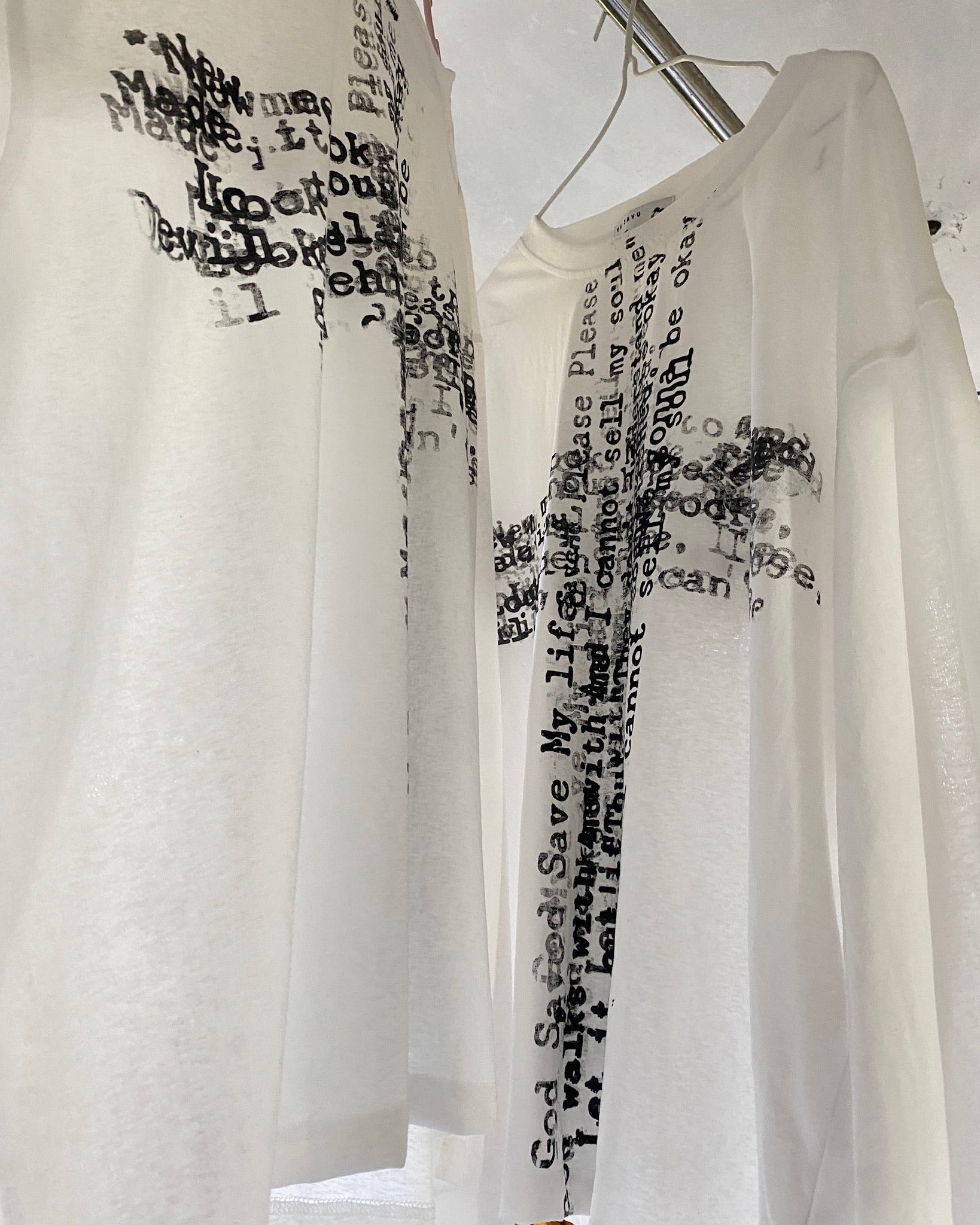 Cross Printed Long Sleeve