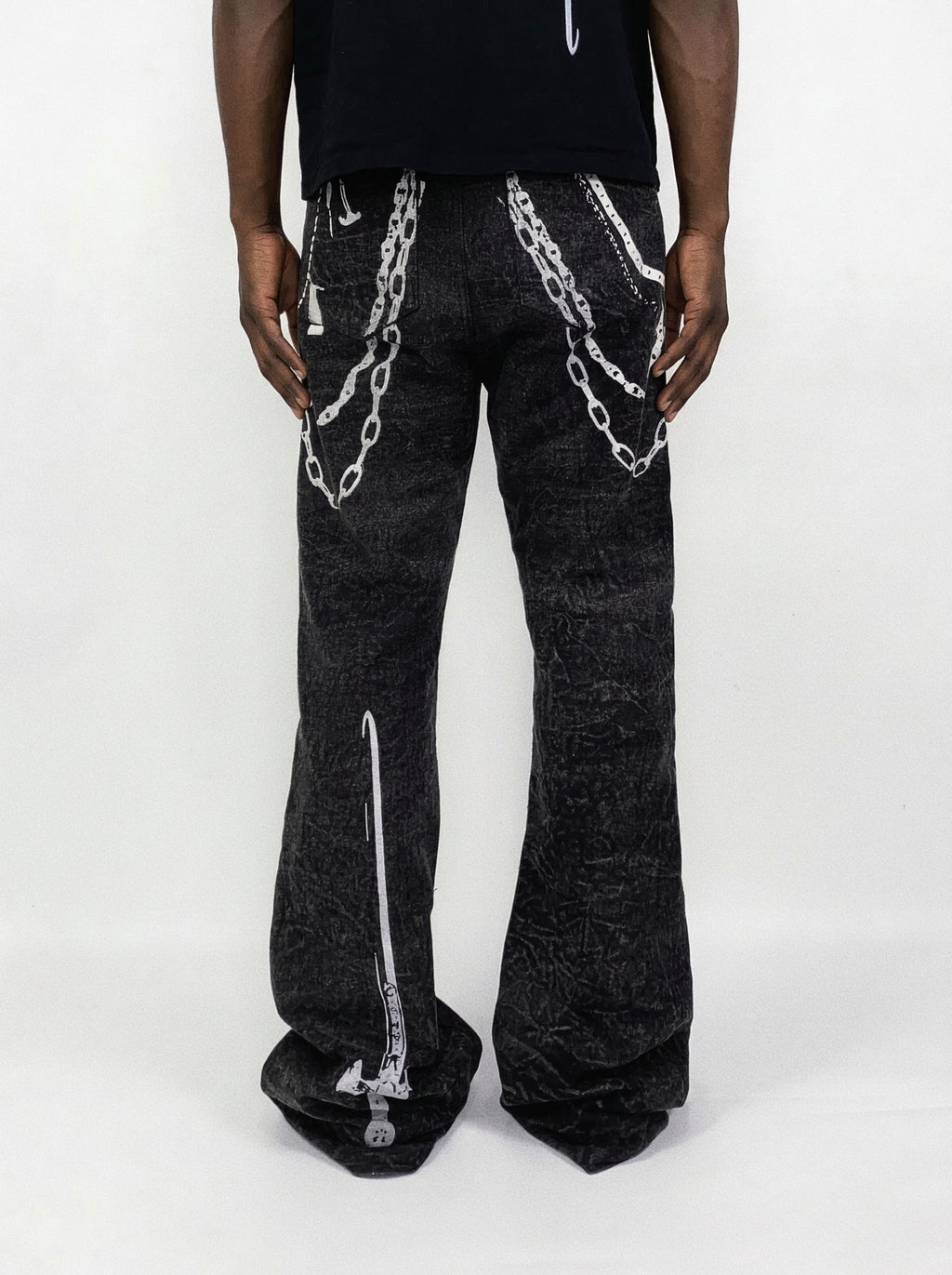 Faded Sword Chain Denim
