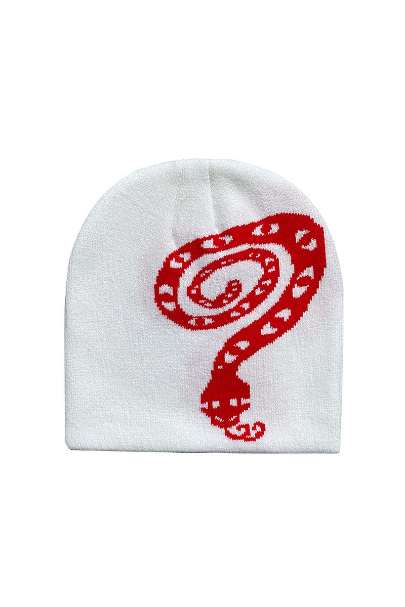 Question Mark Snake Beanie