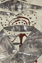 Distressed Camo Layered Tee