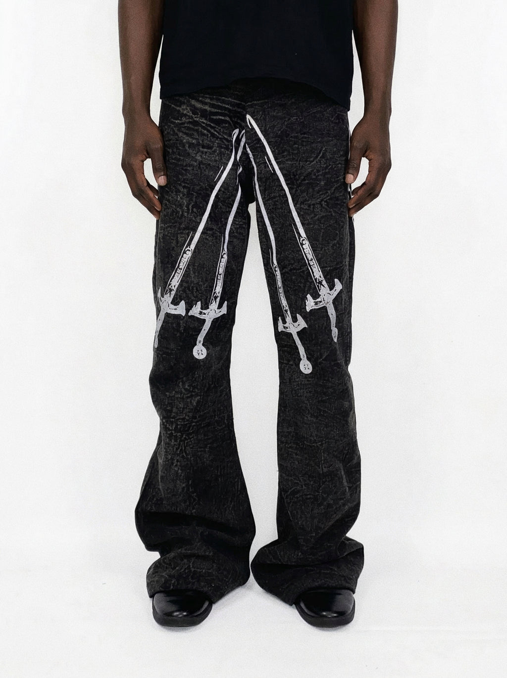 Faded Sword Chain Denim