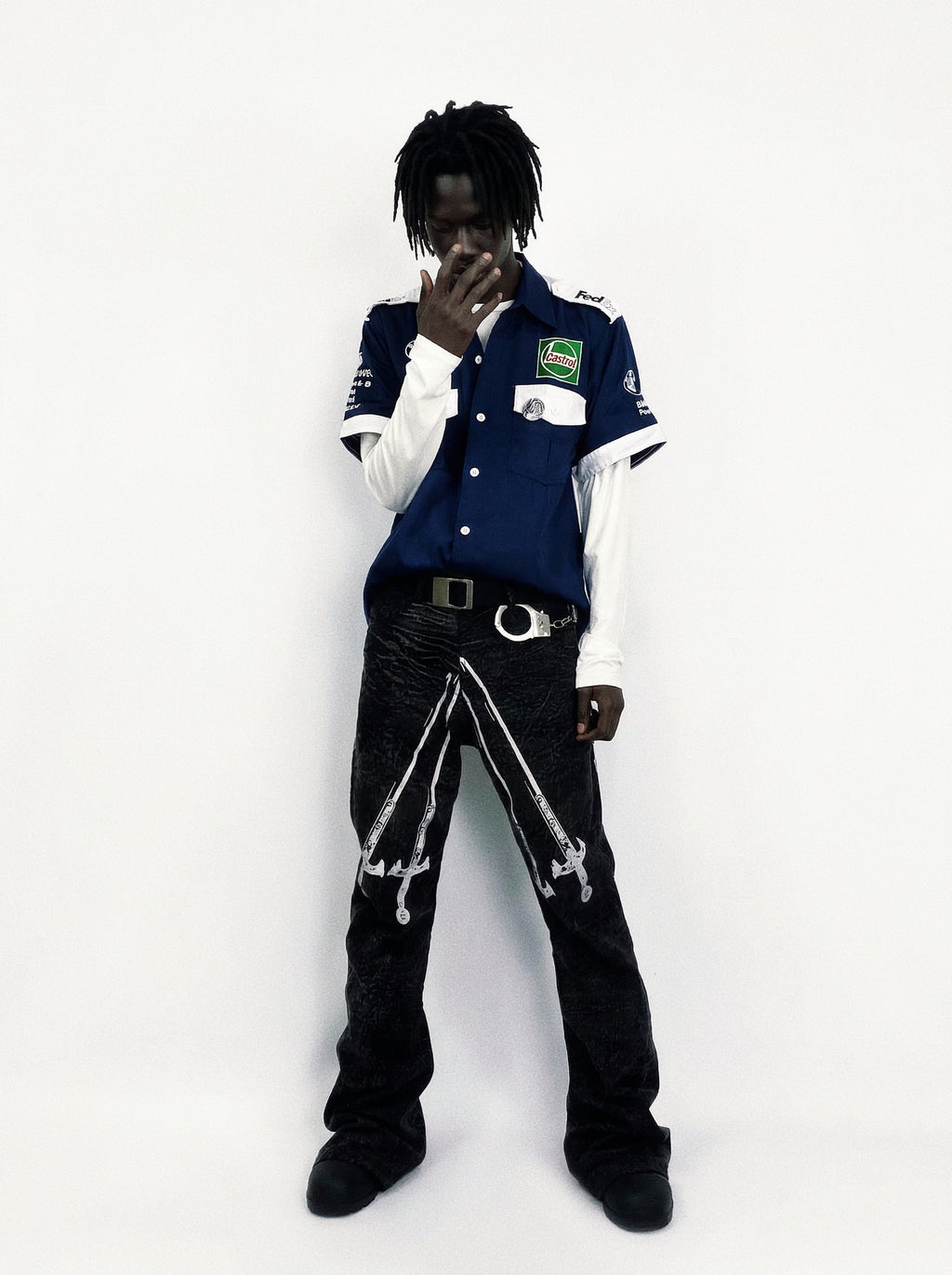 Faded Sword Chain Denim