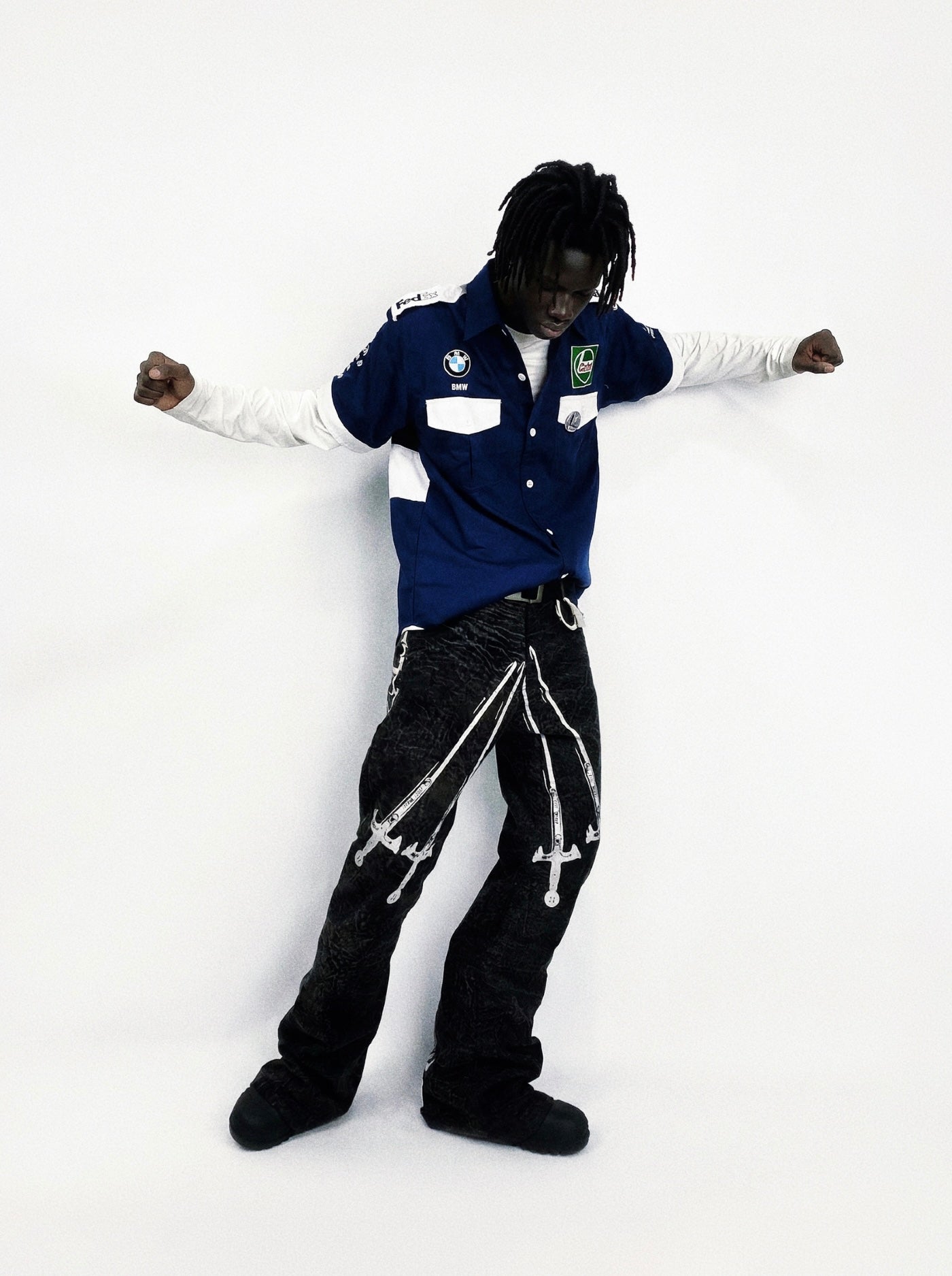 Faded Sword Chain Denim