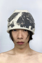 Skull Embroidered Beanie