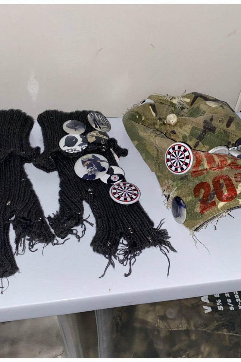 Portrait Tin Pin Badge