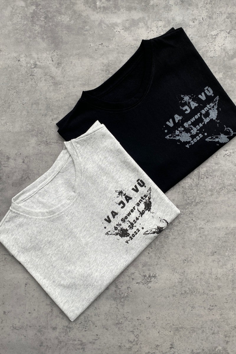 Butterfly Print Lightweight Tee