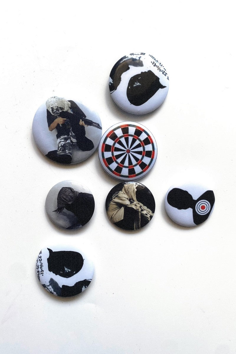 Portrait Tin Pin Badge