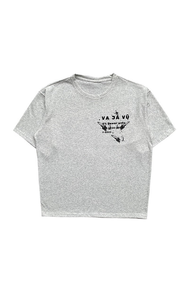 Butterfly Print Lightweight Tee