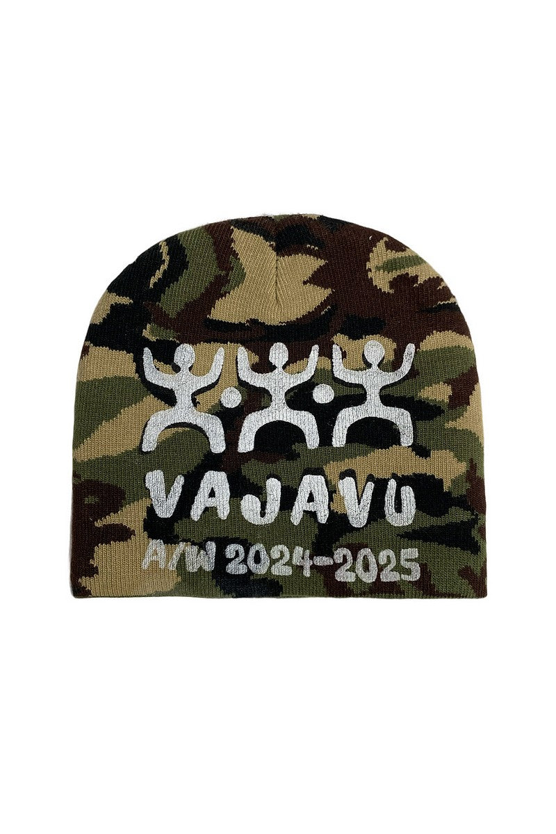 Camo Knit Beanie