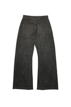 Washed Curved Blade Trousers