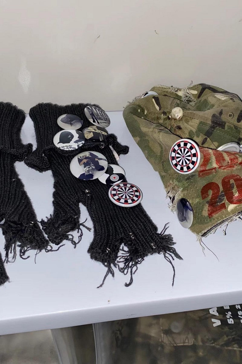 Portrait Tin Pin Badge