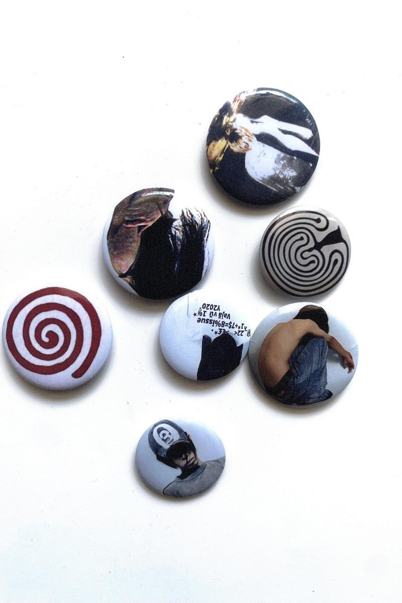 Portrait Tin Pin Badge