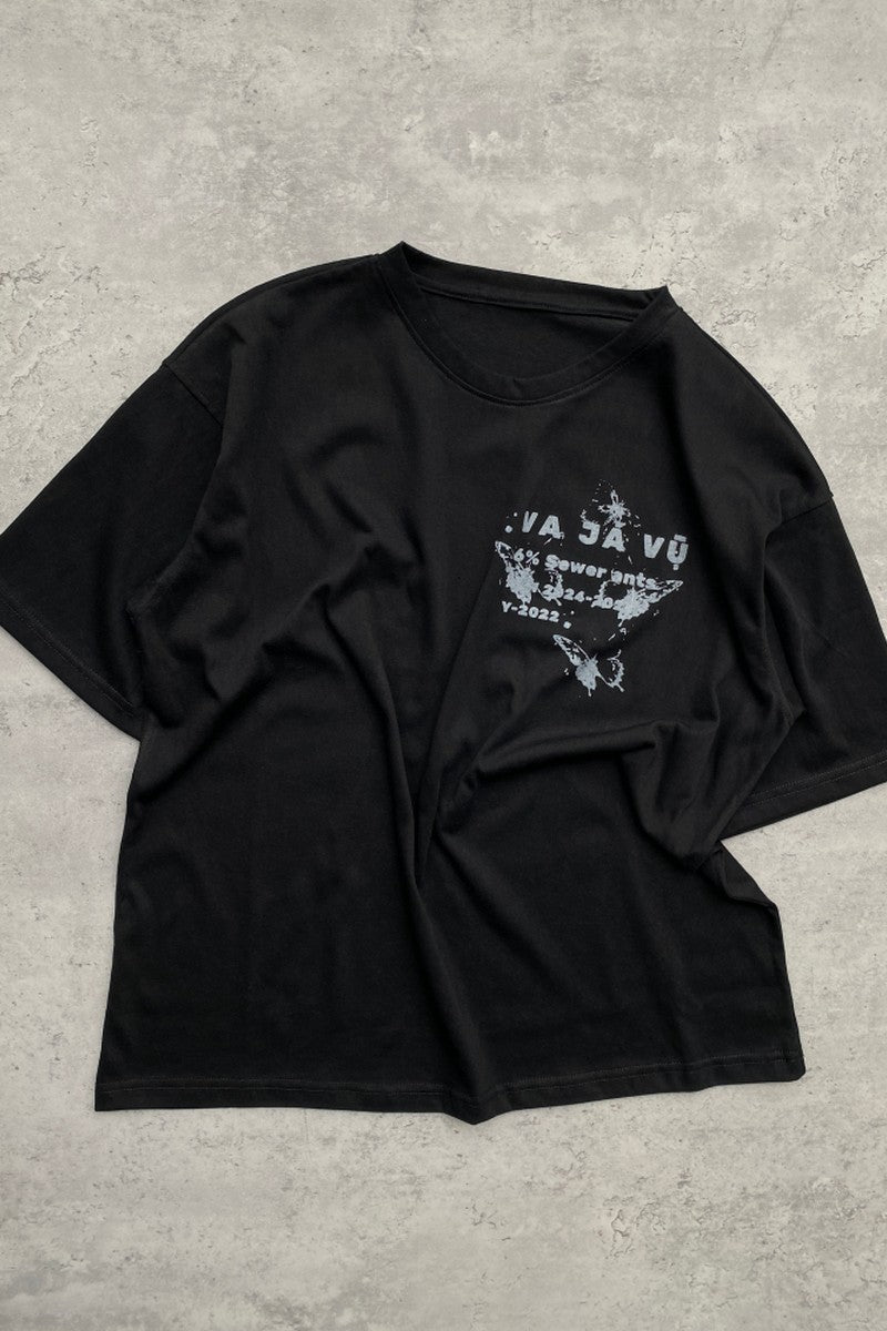 Butterfly Print Lightweight Tee