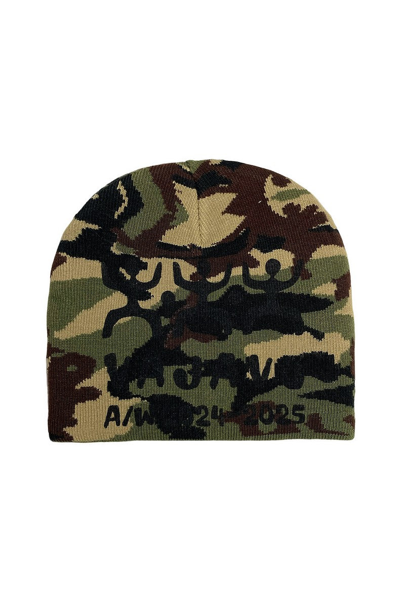 Camo Knit Beanie